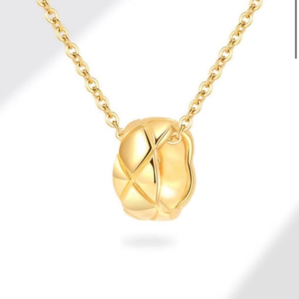 925 Sterling Silver X Necklace E10-2528